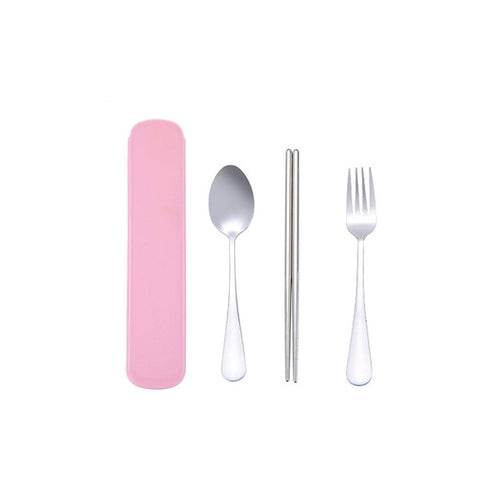 Stainless Steel Travel Utensils - Big J's Showstoppin' Store